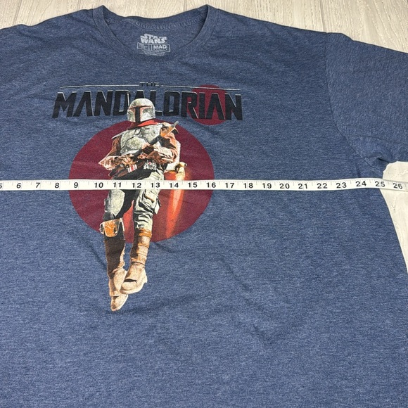 Men’s 2xl The Mandalorian T-shirt, Star Wars - Picture 4 of 5